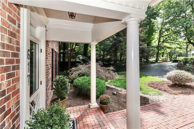 view of patio