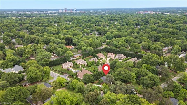 aerial view
