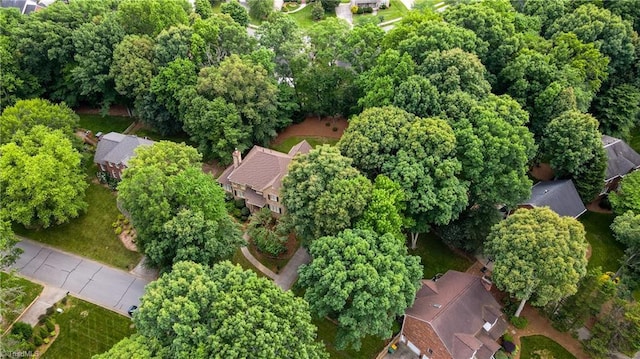 1005 Fallbrook Ln, Lewisville, NC 27023 - aerial view of property and surrounding area