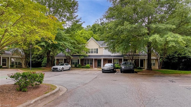 5430 Strasburg Dr, Greensboro, NC 27407 - view of front of property featuring uncovered parking