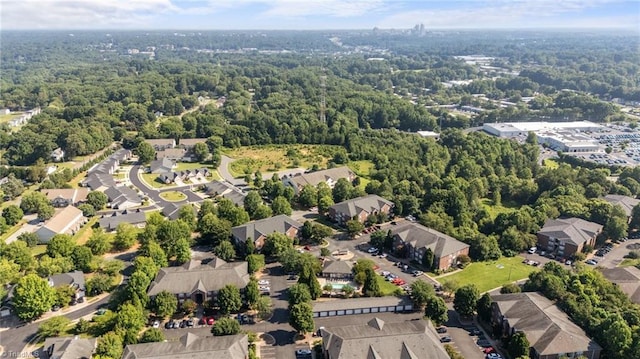 1380 Heritage Pointe Dr Unit 310, Winston-Salem, NC 27127 - aerial view of residential area with a heavily wooded area