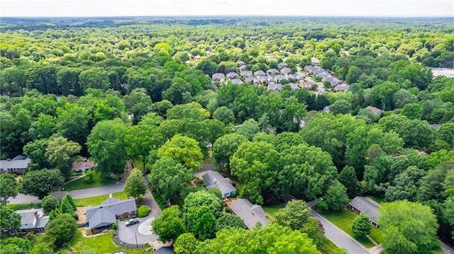 3480 York Rd, Winston-Salem, NC 27104 - aerial perspective of suburban area with a heavily wooded area