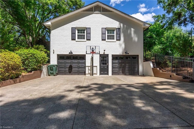 3480 York Rd, Winston-Salem, NC 27104 - view of side of property with brick siding and driveway
