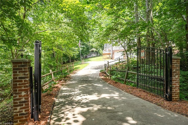 1973 Old Mountain Rd, Thomasville, NC 27360 - view of gate