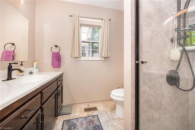 1973 Old Mountain Rd, Thomasville, NC 27360 - full bathroom with vanity and a shower stall