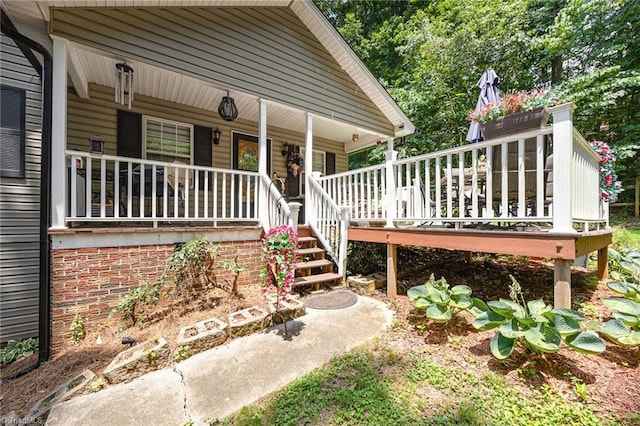 1973 Old Mountain Rd, Thomasville, NC 27360 - property entrance featuring covered porch