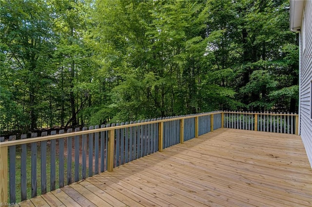 view of deck