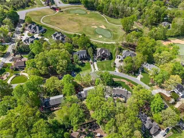 4105 Waldenbrook Rd, Greensboro, NC 27407 - aerial view featuring a residential view and golf course view