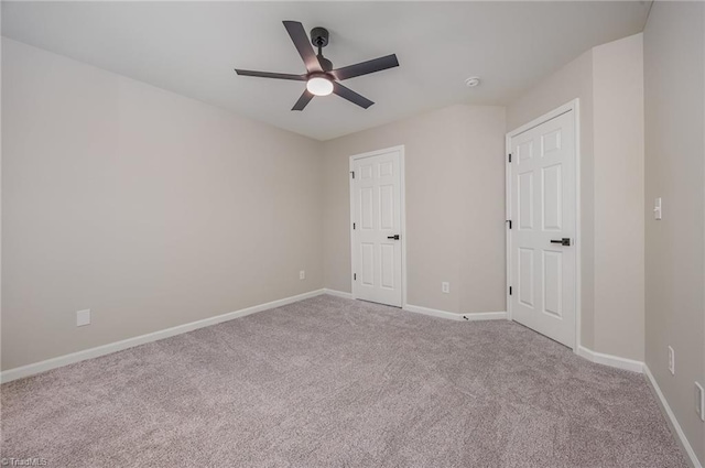 3510 Meadow Glen Ct, Clemmons, NC 27012 - unfurnished bedroom featuring baseboards, a ceiling fan, and carpet floors