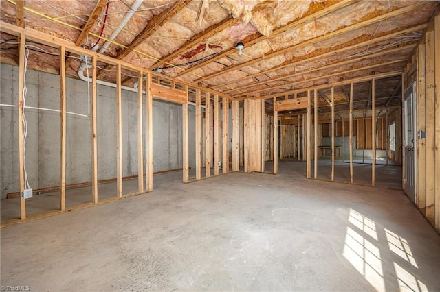3510 Meadow Glen Ct, Clemmons, NC 27012 - view of unfinished basement