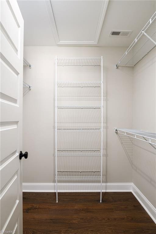 3902 NC Highway 47, Lexington, NC 27292 - spacious closet featuring wood finished floors
