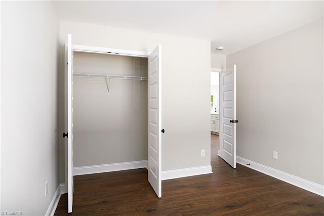 3902 NC Highway 47, Lexington, NC 27292 - unfurnished bedroom featuring wood finished floors and a closet