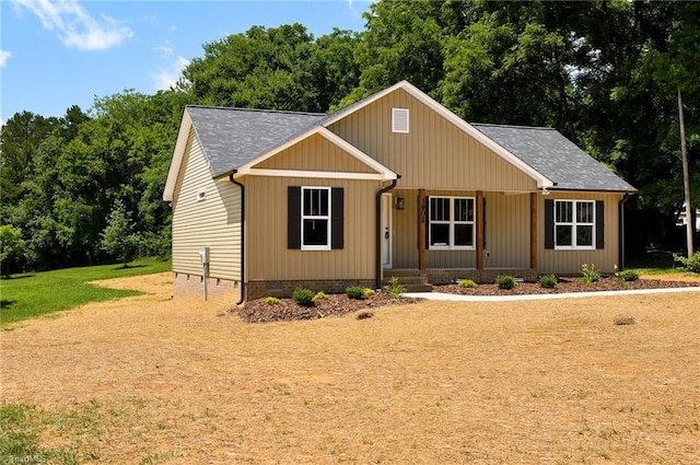 3902 NC Highway 47, Lexington, NC 27292 - single story home with a shingled roof and crawl space