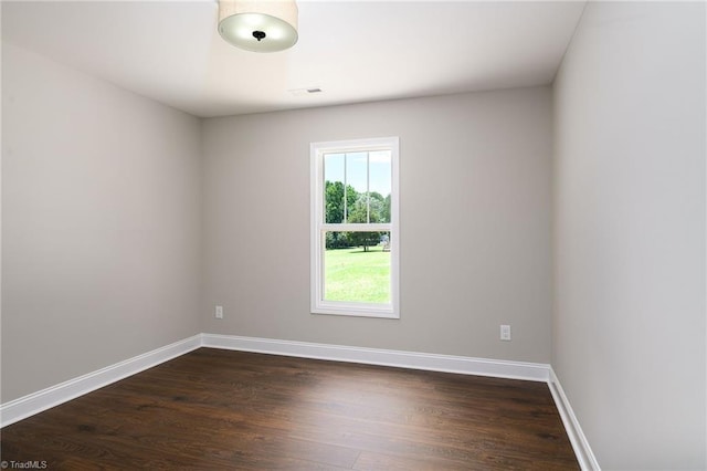 3902 NC Highway 47, Lexington, NC 27292 - spare room featuring dark wood finished floors