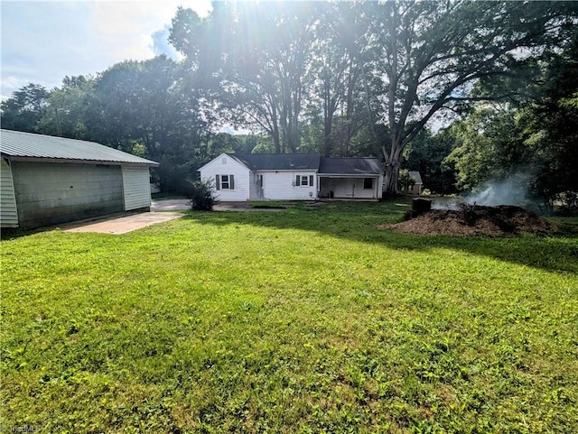 5675 Main St, Bethania, NC 27040 - view of green lawn
