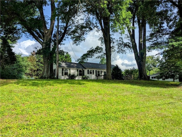 5675 Main St, Bethania, NC 27040 - single story home with a front yard