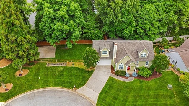 drone / aerial view