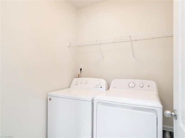 1307 Montreux Ct, Mebane, NC 27302 - washroom with washer and clothes dryer and laundry area