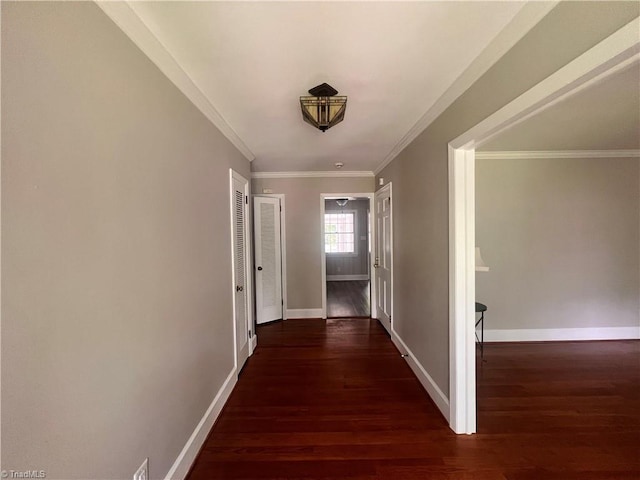 508 Audubon Dr, Greensboro, NC 27410 - corridor featuring wood finished floors and ornamental molding