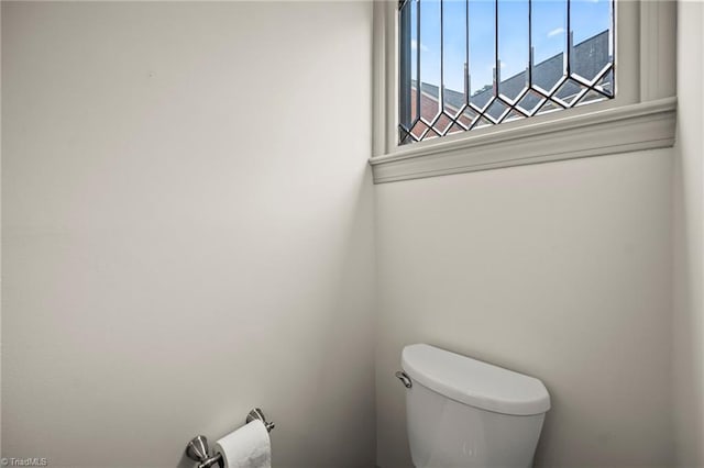 bathroom with toilet