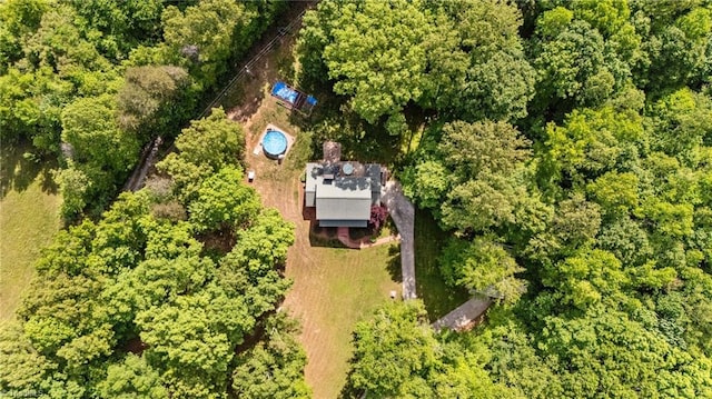 drone / aerial view