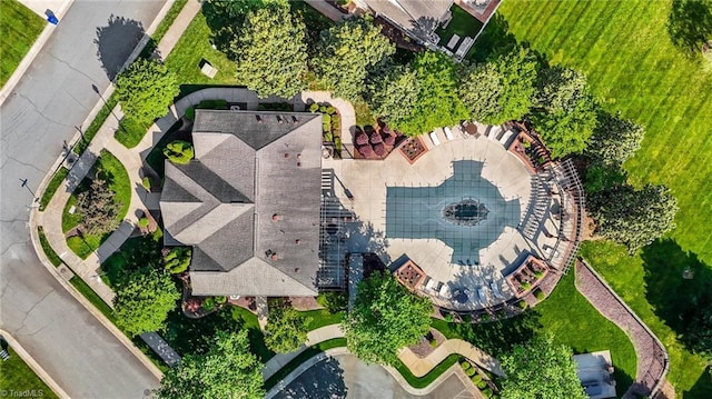 drone / aerial view
