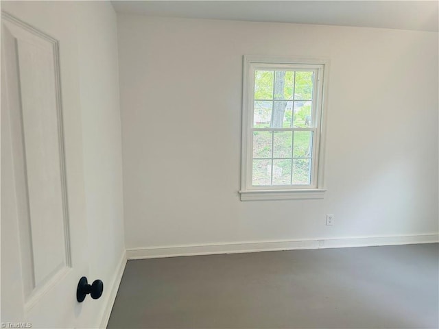 524 Ashburn St, High Point, NC 27260 - unfurnished room featuring concrete floors and baseboards