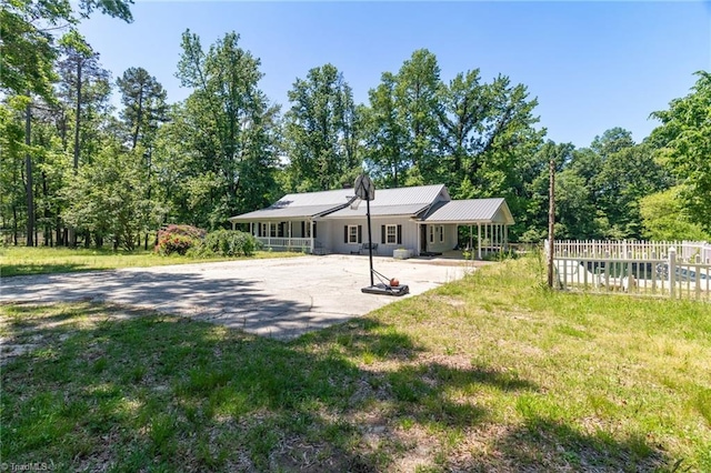 rear view of house with a patio area