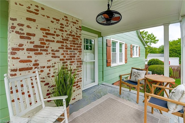 view of patio