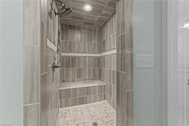 2507 Duck Club Rd, Greensboro, NC 27410 - bathroom with a tile shower