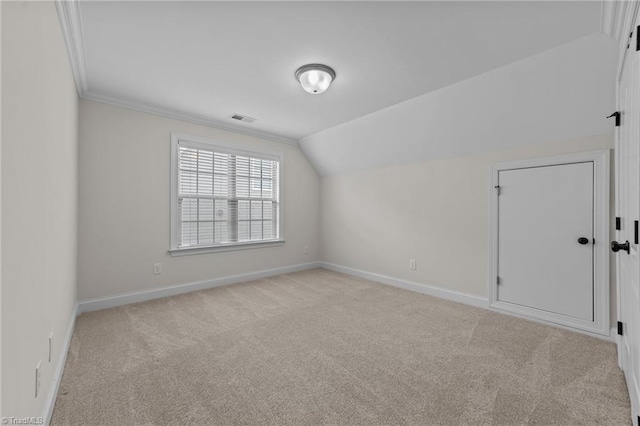 2507 Duck Club Rd, Greensboro, NC 27410 - additional living space featuring carpet and vaulted ceiling