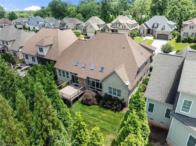 2507 Duck Club Rd, Greensboro, NC 27410 - aerial perspective of suburban area
