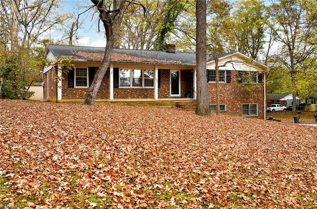 view of ranch-style house