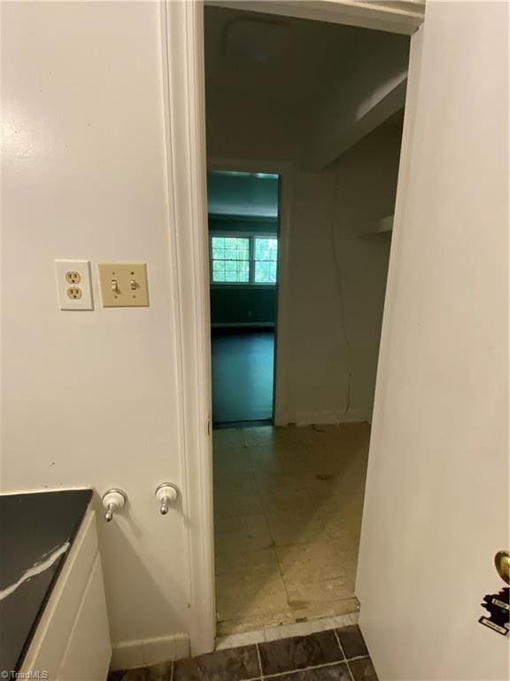 2821 Bleeker Sq Unit E, Winston-Salem, NC 27106 - bathroom with tile patterned flooring