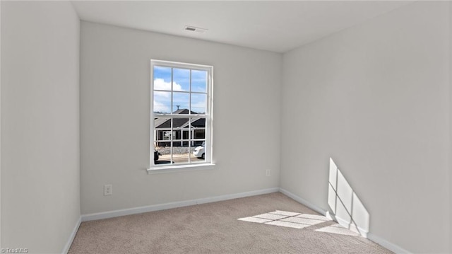 3765 Baden Rd, Winston-Salem, NC 27107 - carpeted spare room featuring baseboards and visible vents