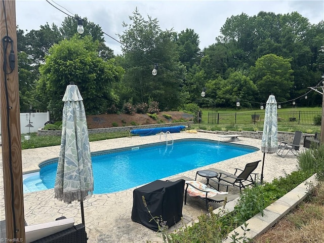 422 Manor Dr, High Point, NC 27260 - view of swimming pool featuring a patio and area for grilling