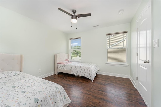 2452 Tannin Ct, High Point, NC 27265 - bedroom featuring wood finished floors and ceiling fan