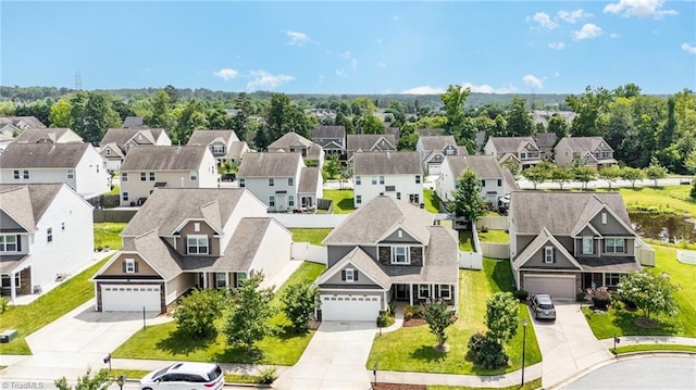2452 Tannin Ct, High Point, NC 27265 - aerial perspective of suburban area