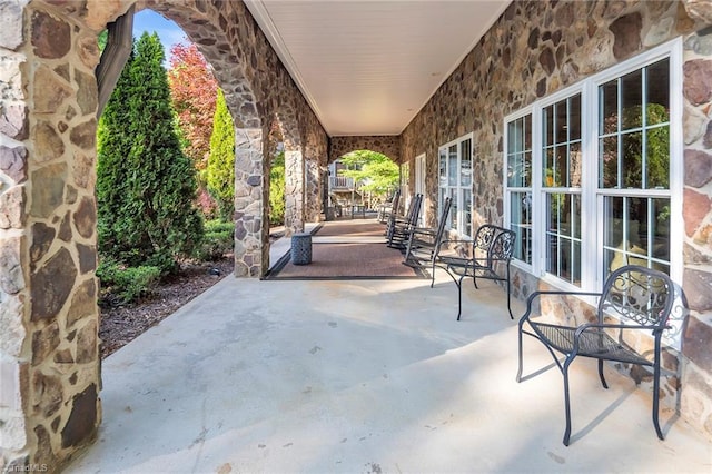 338 Fairfield Ct, Mount Gilead, NC 27306 - view of porch