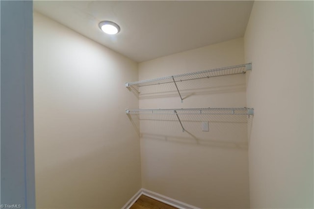 301 S Shaver St, Salisbury, NC 28144 - walk in closet featuring wood finished floors