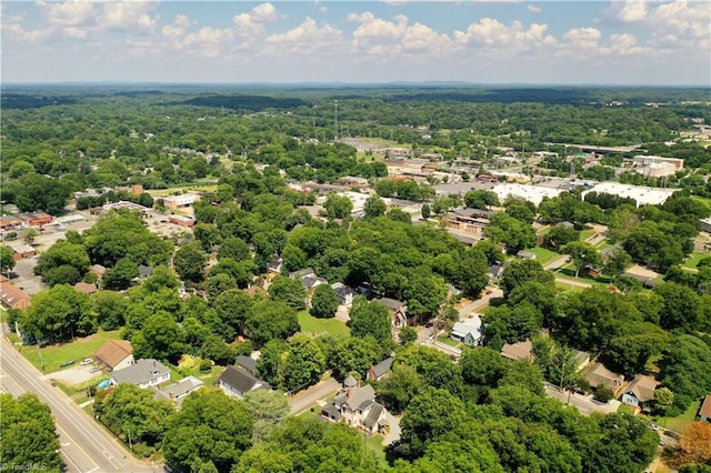 301 S Shaver St, Salisbury, NC 28144 - aerial view of a heavily wooded area