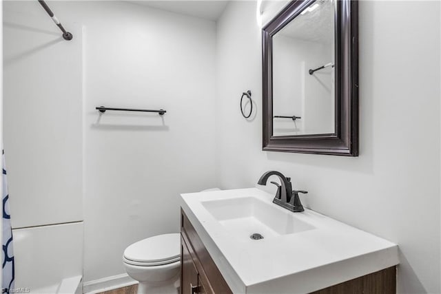 1400 Waybridge Ln, Winston-Salem, NC 27103 - full bath featuring vanity, toilet, and a shower