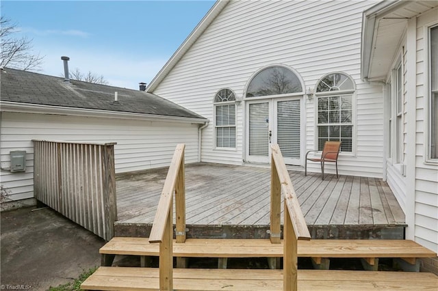 1146 Rogers Rd, Graham, NC 27253 - view of wooden deck