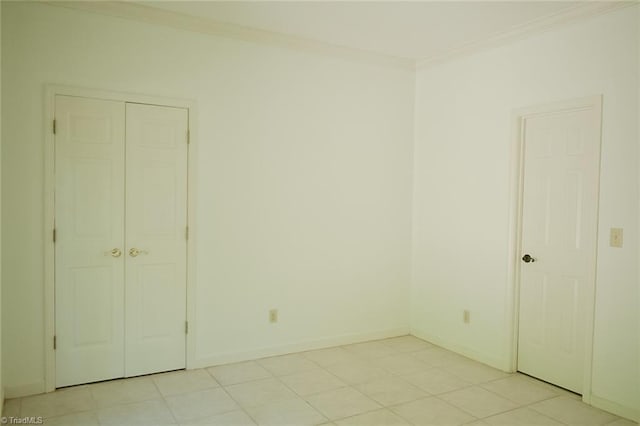 590 Turner Mountain Rd, Mount Airy, NC 27030 - unfurnished bedroom featuring ornamental molding and baseboards