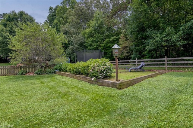 160 Serenity Pointe Dr, Kernersville, NC 27284 - view of yard with a trampoline