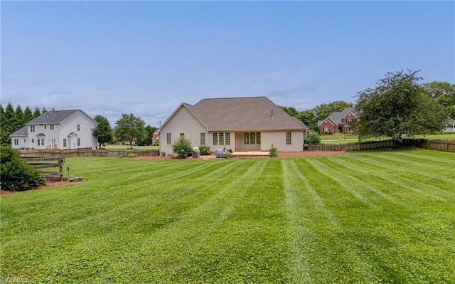 160 Serenity Pointe Dr, Kernersville, NC 27284 - back of property featuring a fenced backyard