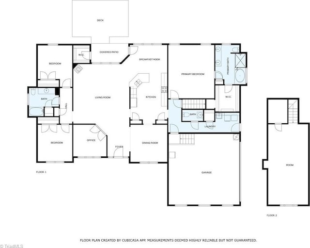 160 Serenity Pointe Dr, Kernersville, NC 27284 - view of floor plan / room layout