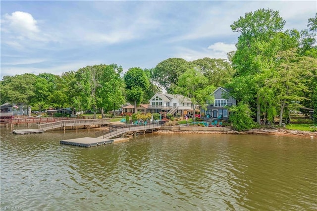 440 Sportsman Dr, Salisbury, NC 28146 - view of dock featuring a water view