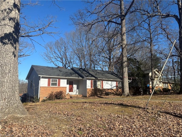 view of ranch-style house