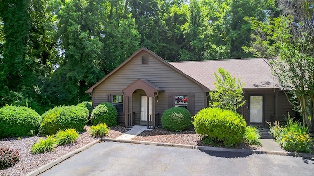 1814 Guyer St Unit A, High Point, NC 27265 - view of front of home with a shingled roof